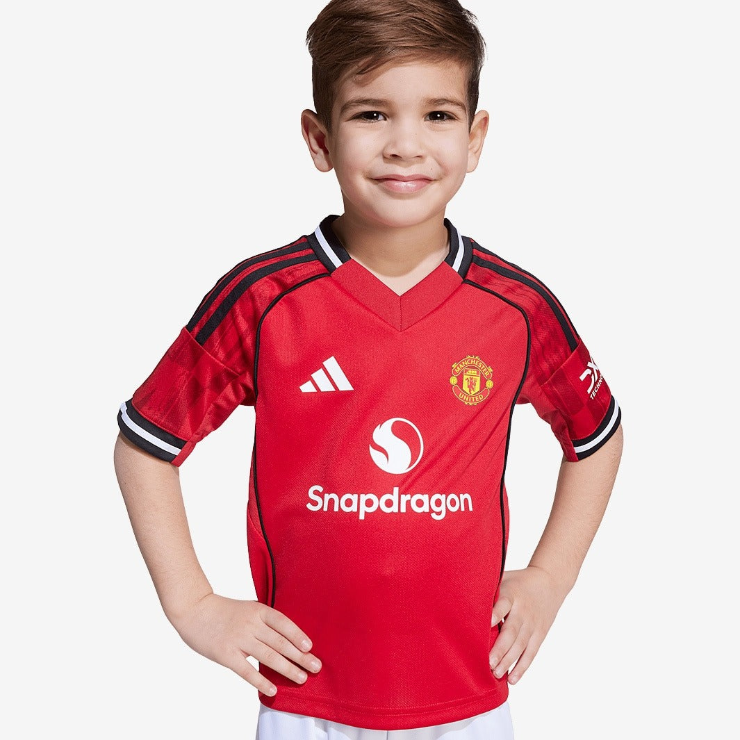 Conjunto Infantil Manchester United I 2025/2026
