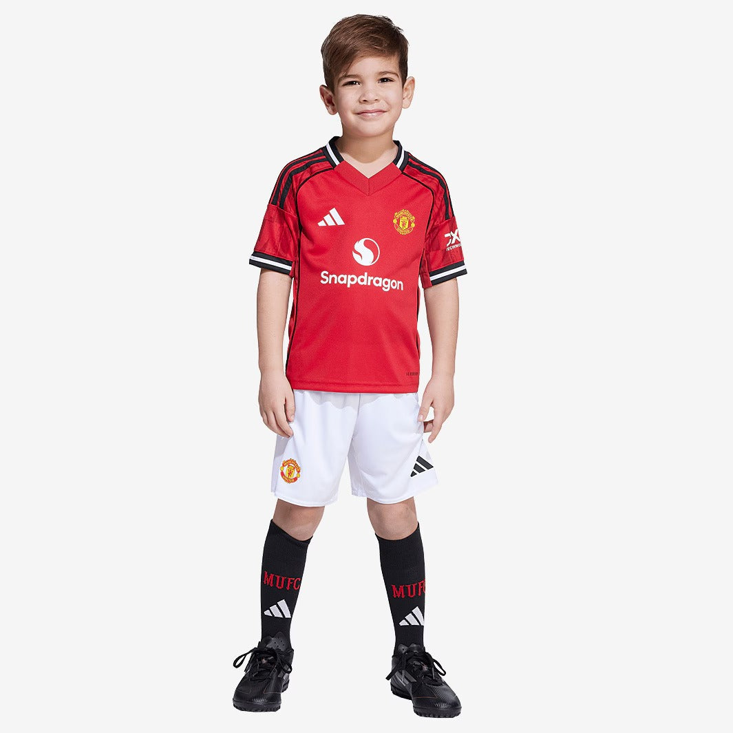 Conjunto Infantil Manchester United I 2025/2026