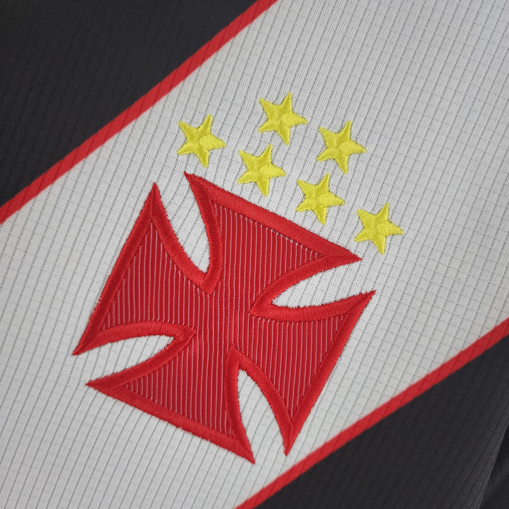 Camisa Retrô Vasco I Home 2000/01 Masculino Preto