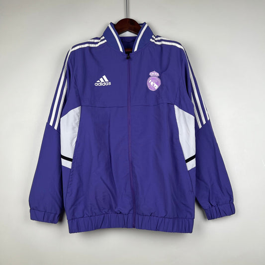 Jaqueta Corta Vento Real Madrid 2023/24 Roxo