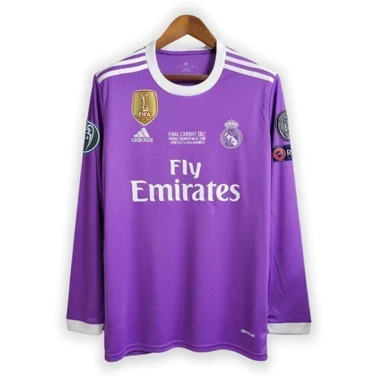 Camisa Retrô Torcedor Masculina Real Madrid II 2016