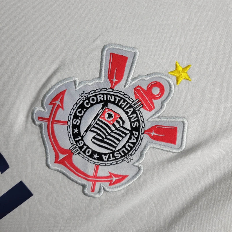 Camisa Retrô Torcedor Masculina Corinthians II 1998
