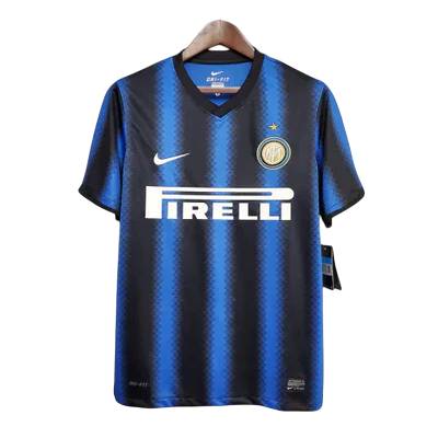 Camisa Inter de Milão Retrô 2010/2011 Azul e Preta