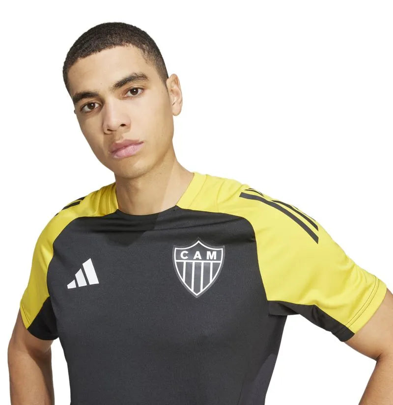Camisa Atlético Mineiro Treino Preta 25/26 - Versão Torcedor