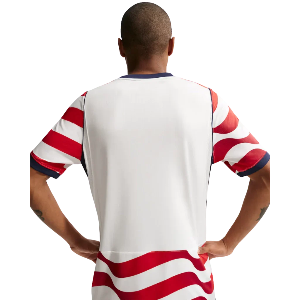 Camisa Estados Unidos Home 26/27 Torcedor Masculino - Vermelha e Branco