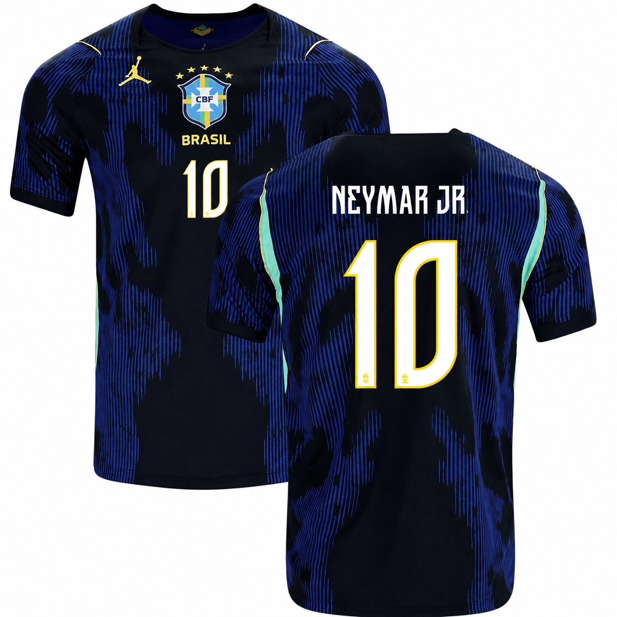 Camisa Brasil Away 26/27 + #10 Neymar Jr - Torcedor Masculina