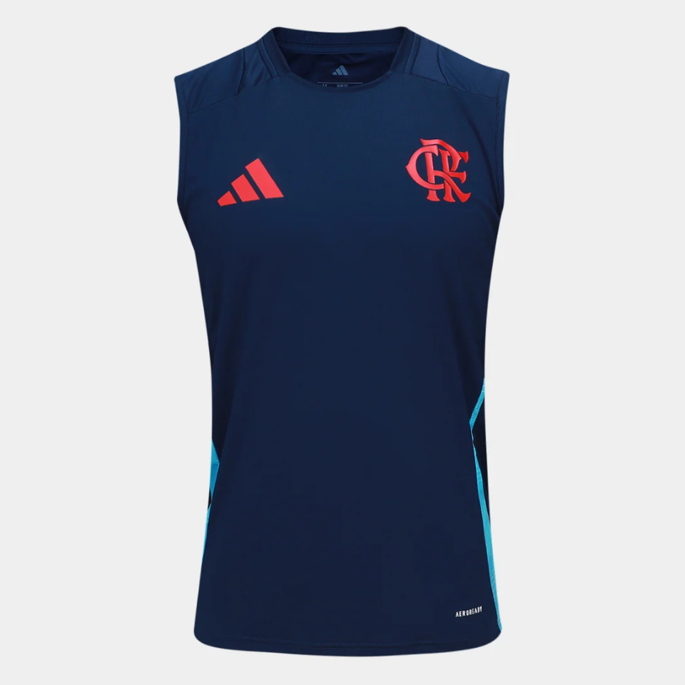 Camisa Treino Masculina Flamengo 2025/2026 Regata
