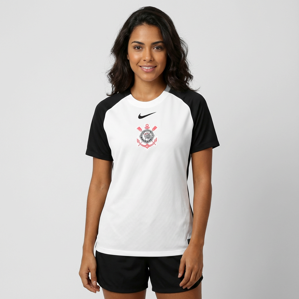 Camisa Torcedor Feminina Corinthians I 2025/2026