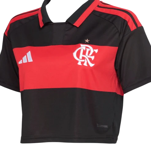 Cropped Flamengo Home 26/27 - Versão Feminina