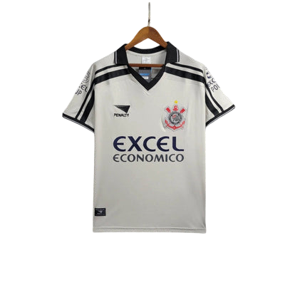 Camisa Retrô Torcedor Masculina Corinthians II 1998
