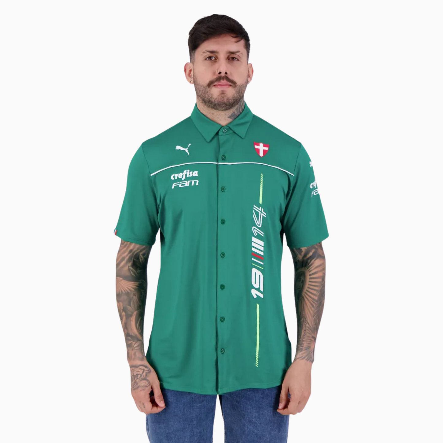 Camisa Torcedor Masculina Palmeiras Motorsport