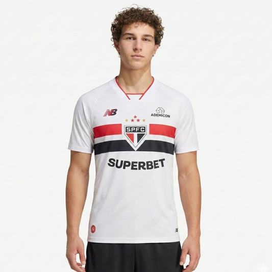 Camisa Jogador Masculina São Paulo I 2026/2027