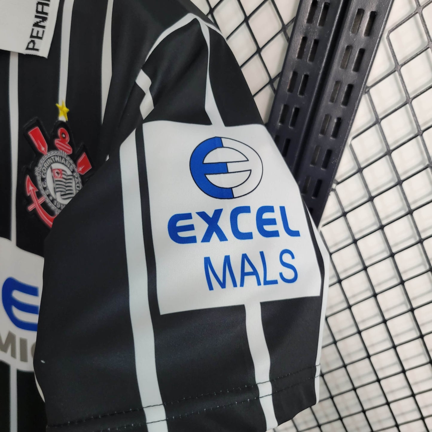 Camisa Retrô Torcedor Masculina Corinthians 1997