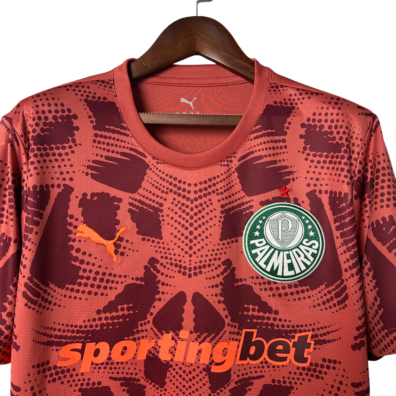 Camisa Palmeiras Goleiro 25/26 - Torcedor Masculino - Vermelha