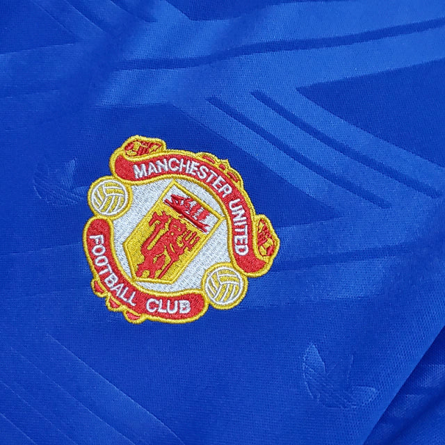 Camisa Retrô Torcedor Masculina Manchester United 1986