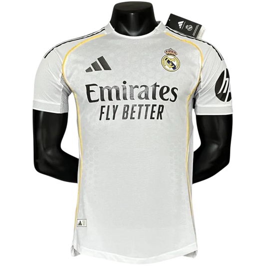 Camisa Real Madrid Home 25/26 - Jogador Masculina