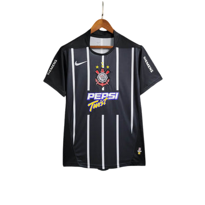 Camisa Retrô Torcedor Masculina Corinthians 2004