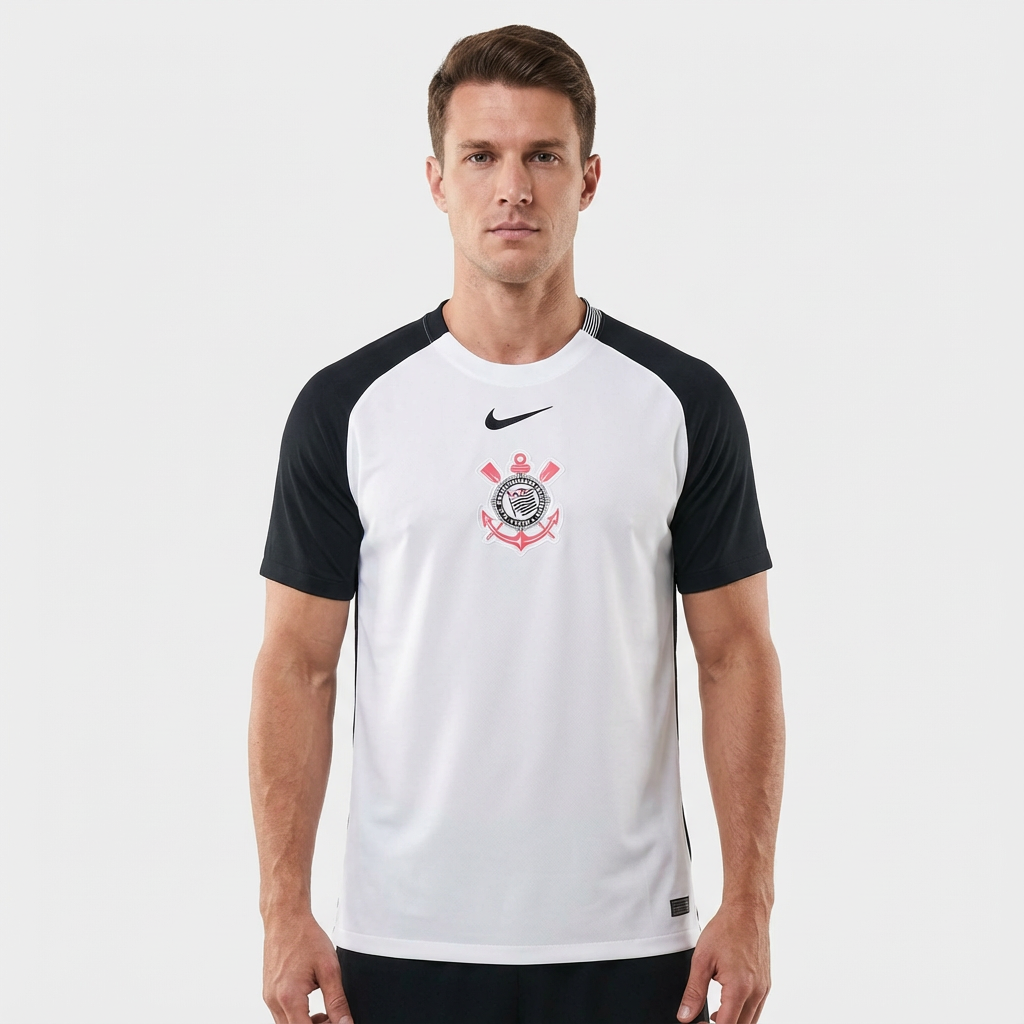 Camisa Torcedor Masculina Corinthians I 2025/2026