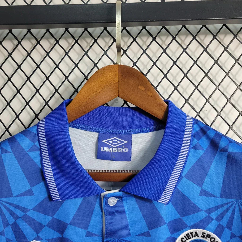 Camisa Retrô Napoli 91/93 Masculino Azul