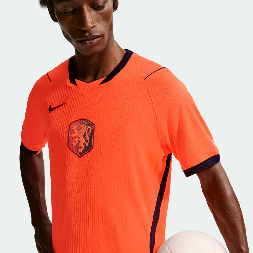 Camisa Jogador Masculina Holanda I 2026 Copa do Mundo