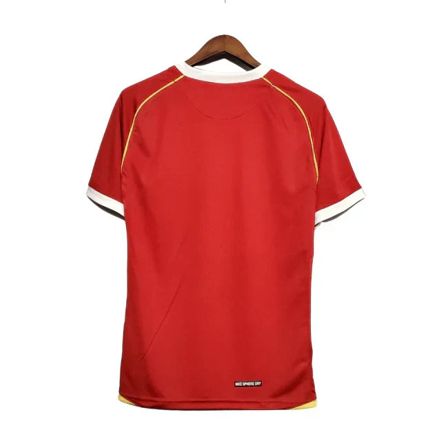 Camisa Retrô Manchester United 2006/07 Masculino Vermelho