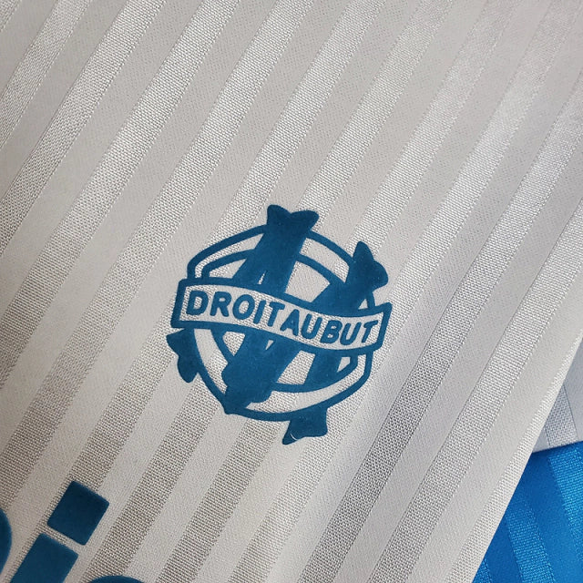 Camisa Marseille Retrô 1990 Branca