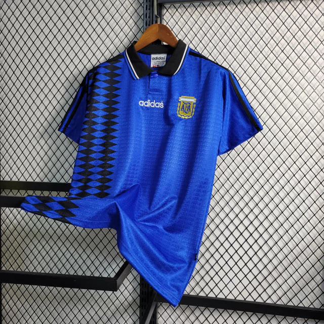 Camisa Retrô Argentina Especial 1994/95 Masculina Azul Marinho