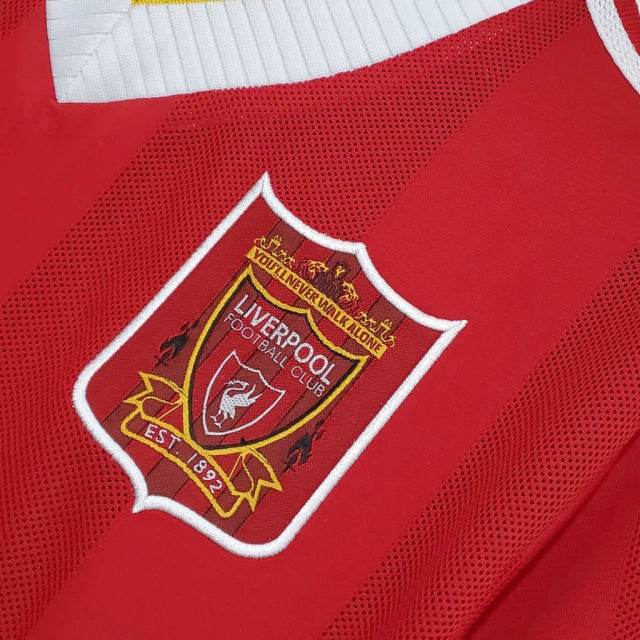 Camisa Liverpool Retrô 1996/1997 Vermelha e Branca
