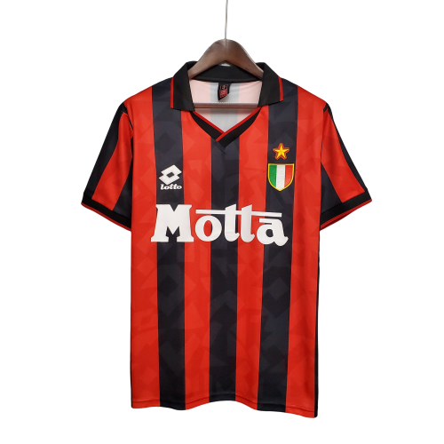 Camisa I Milan 93/94 - Retrô- Vermelho