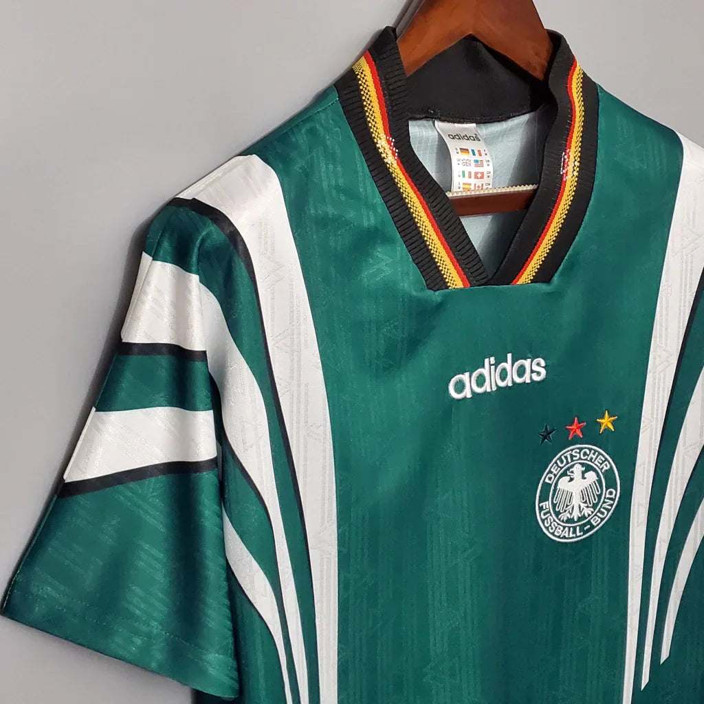 Camisa Retrô Torcedor Masculina Alemanha II 1998