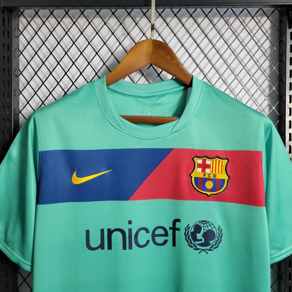 Camisa Barcelona Retrô II 10/11 Masculina Verde