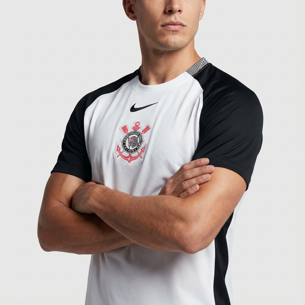 Camisa Torcedor Masculina Corinthians I 2025/2026