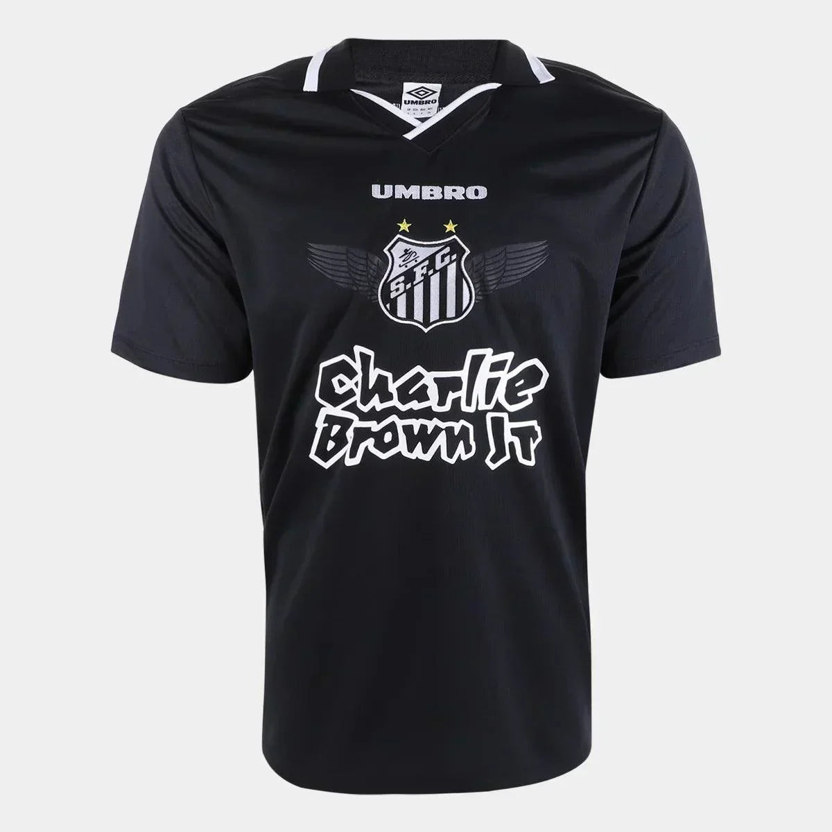 Camisa Torcedor Masculina Santos Charlie Brown Jr. Marginal Alado