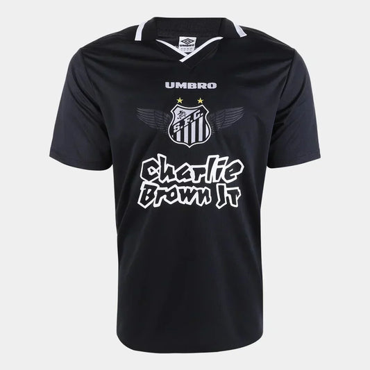 Camisa Torcedor Masculina Santos Charlie Brown Jr. Marginal Alado