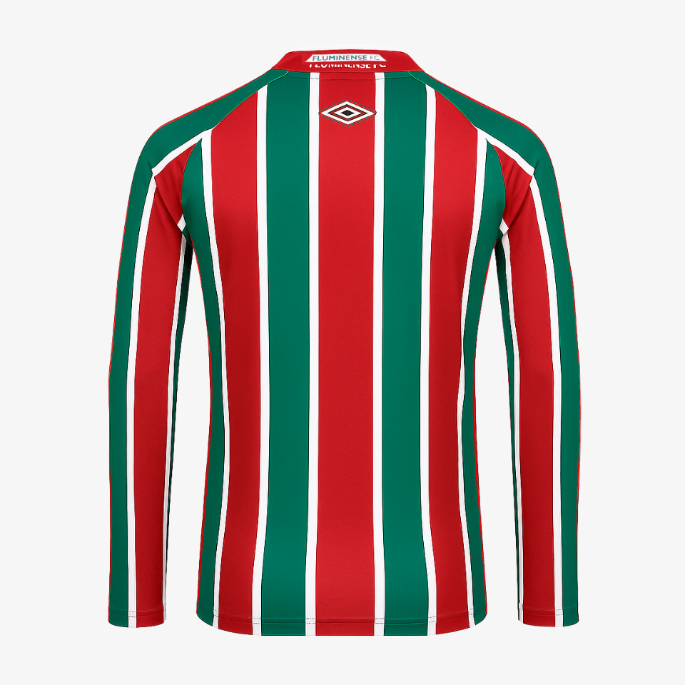 Camisa Manga Longa Torcedor Masculina Fluminense I 2025/2026