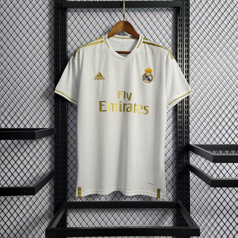 Camisa Real Madrid 2019/20 Retrô - Branca