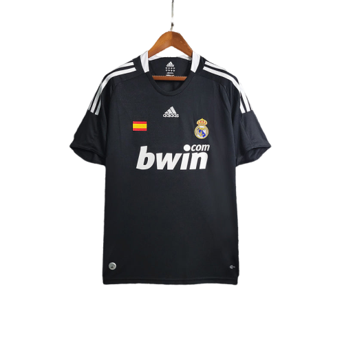 Camisa Retrô Real Madrid III Third 2008/09 Masculino Preto