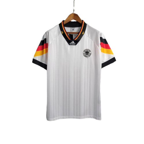 Camisa Alemanha Away 1992/93 Retrô- Branco