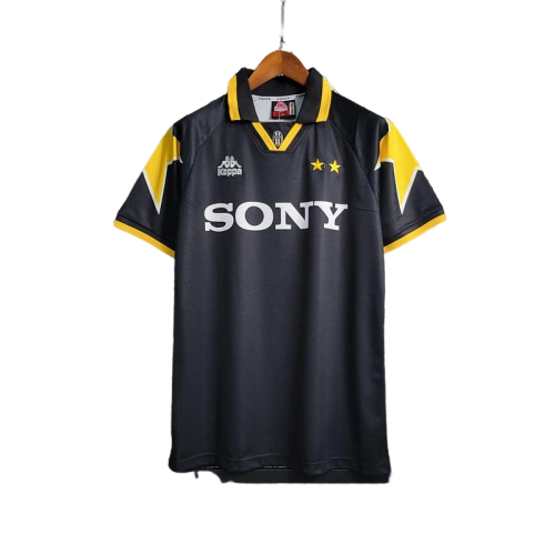 Camisa Juventus Home 1995/987 Retrô- Preto