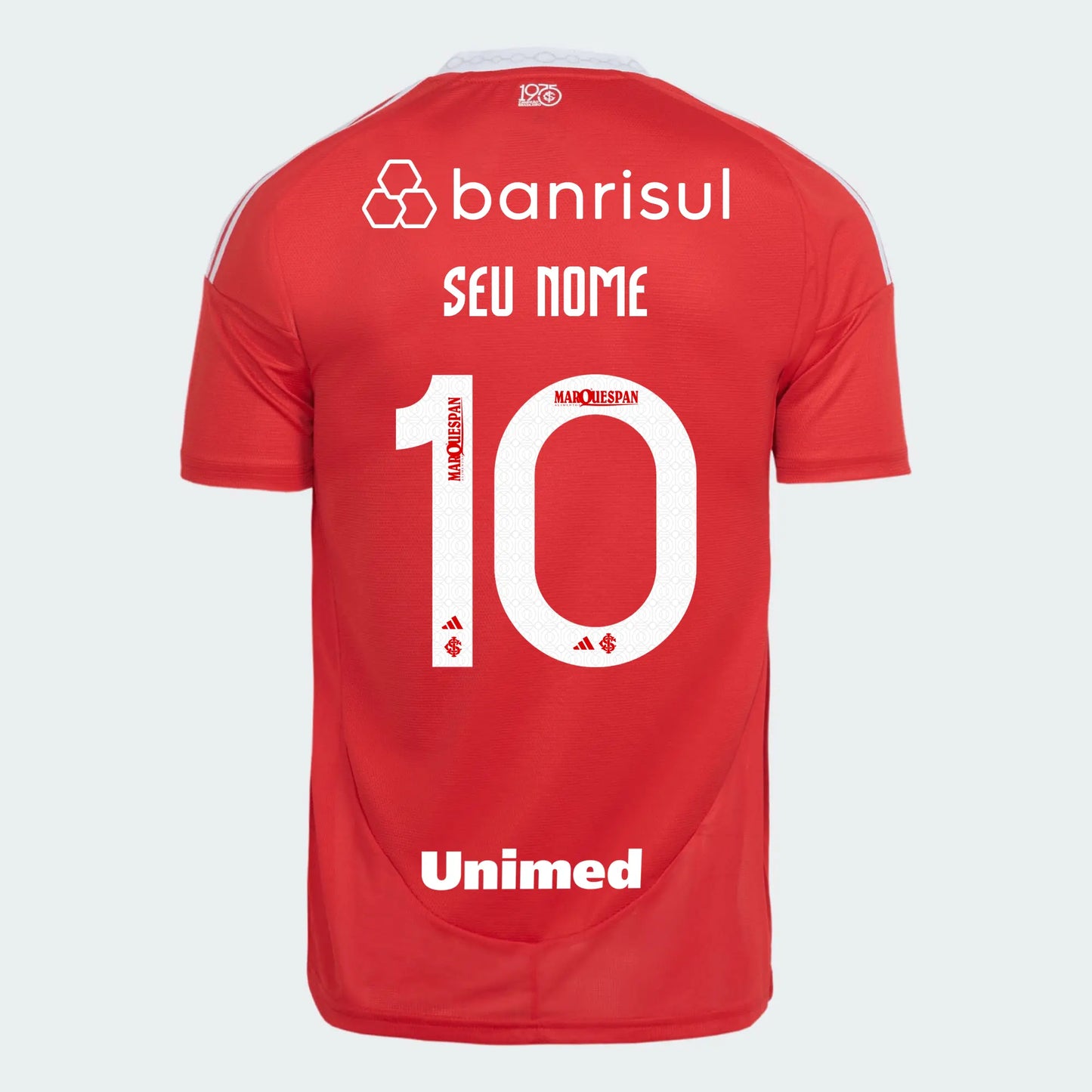 Camisa Torcedor Masculina Internacional I 2025/2026 Com Patrocínios