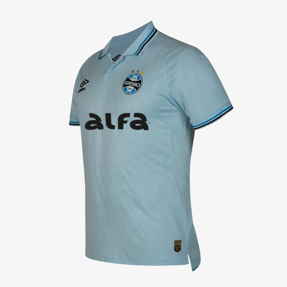 Camisa Jogador Masculina Gremio II 2025/2026 Celeste