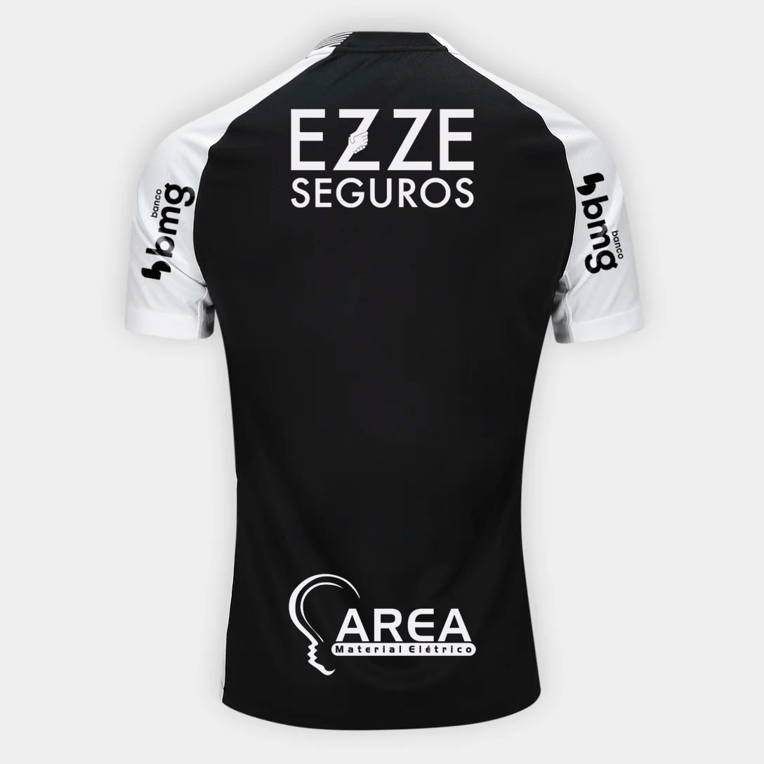 Camisa Torcedor Masculina Corinthians II 2025/2026 Com Patrocínios