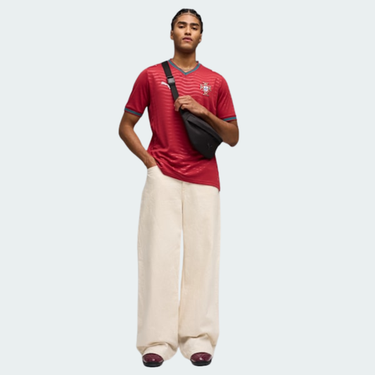 Camisa Torcedor Masculina Portugal I 2026 Copa do Mundo