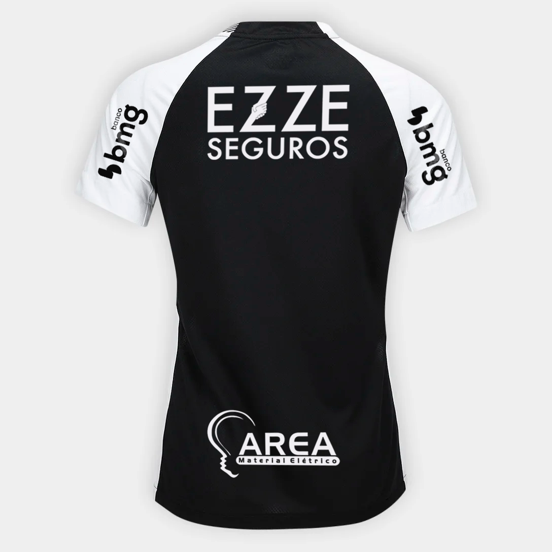 Camisa Torcedor Feminina Corinthians II 2025/2026 Com Patrocínios