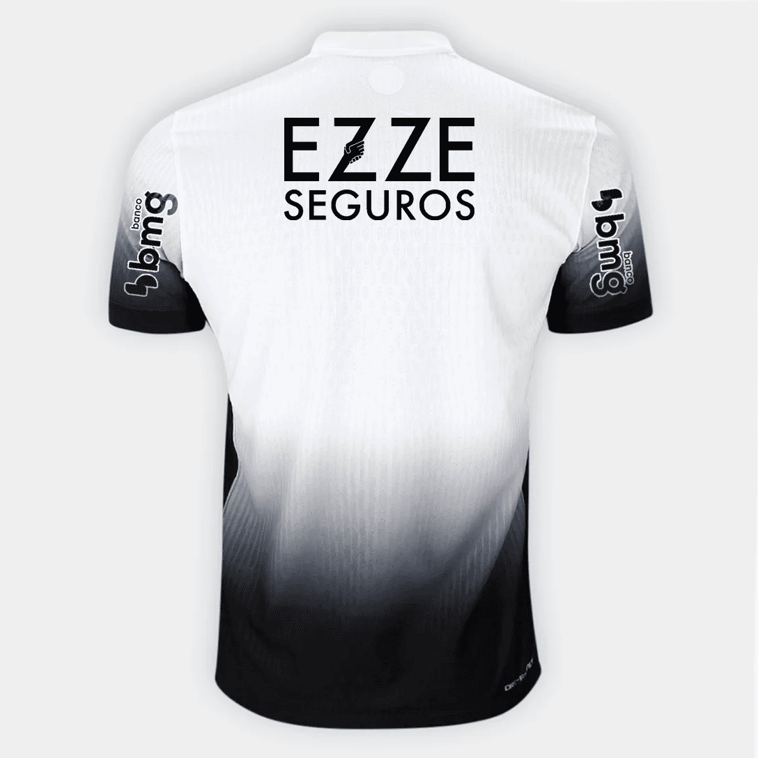 Camisa Jogador Masculina Corinthians I 2025/2026 Com Patrocínios