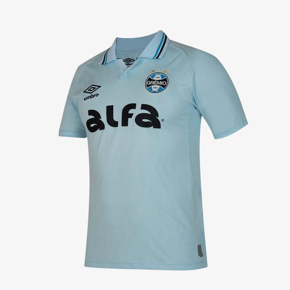Camisa Torcedor Masculina Gremio II 2025/2026 Celeste