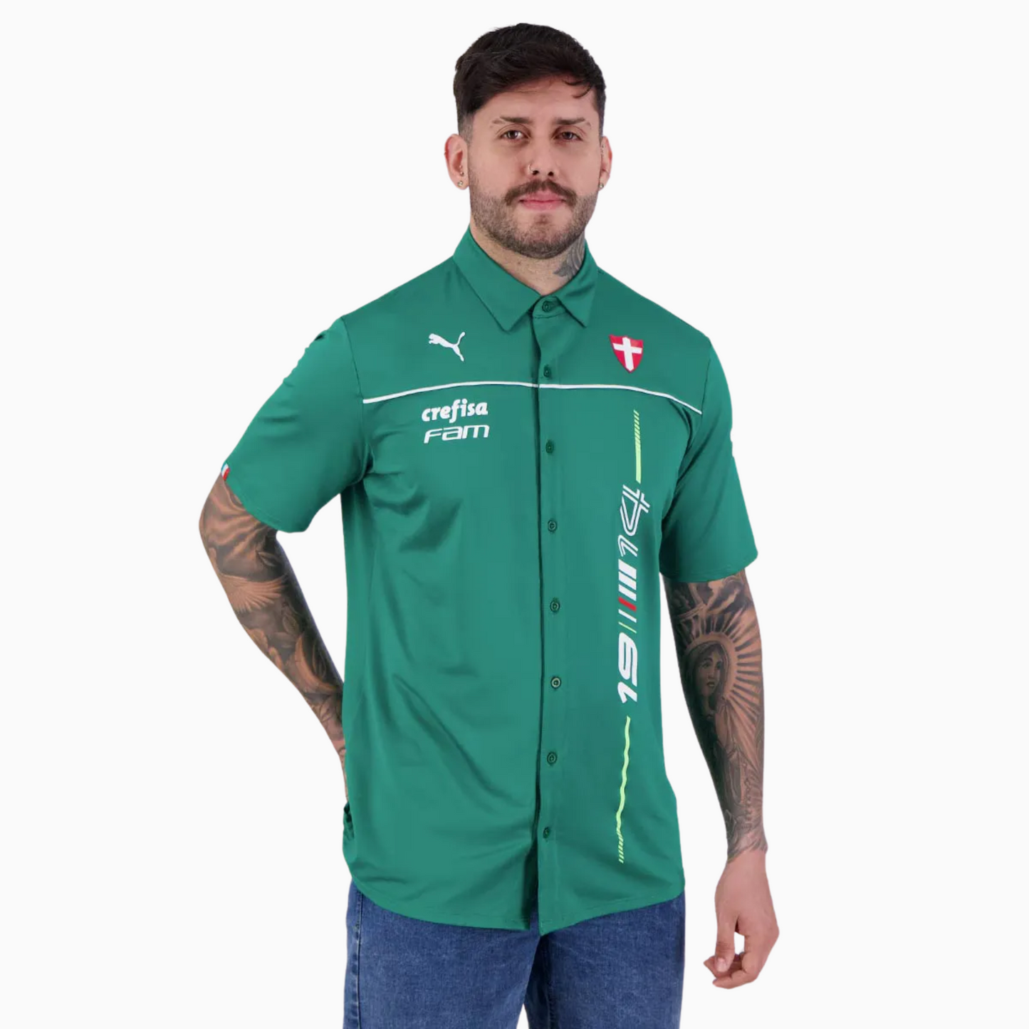 Camisa Torcedor Masculina Palmeiras Motorsport