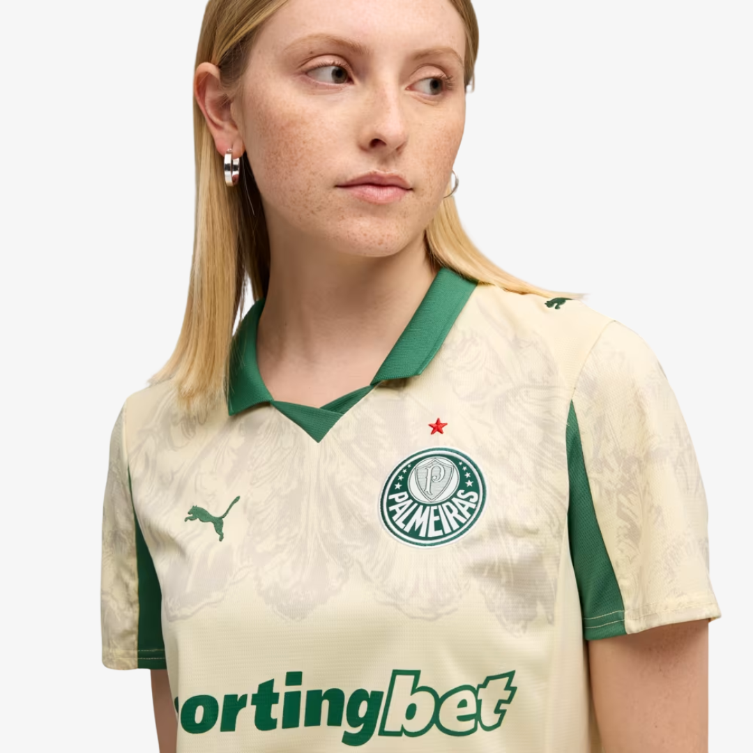 Camisa Torcedor Feminina Palmeiras 2025/2026 KidSuper