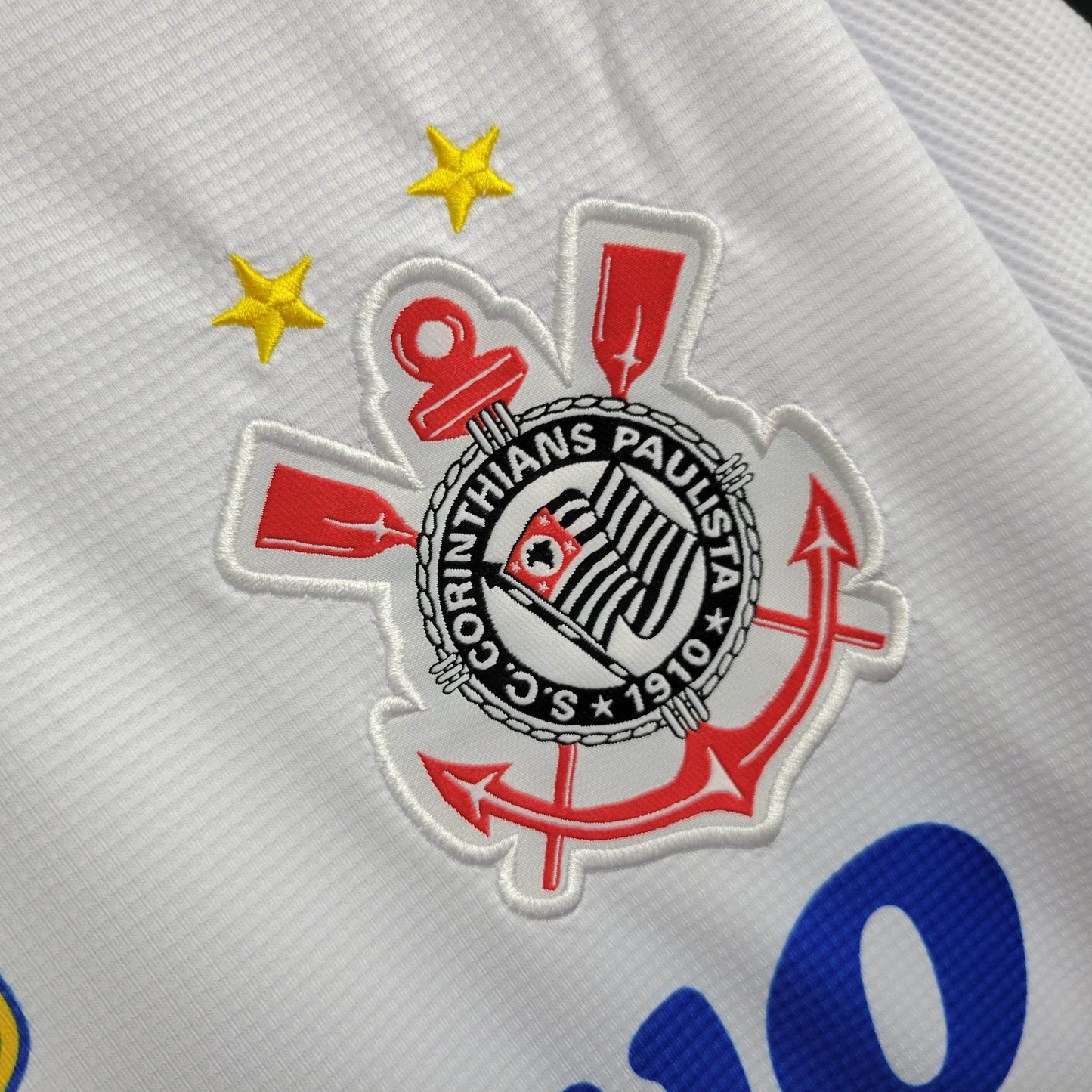 Camisa Retrô Torcedor Masculina Corinthians II 1999