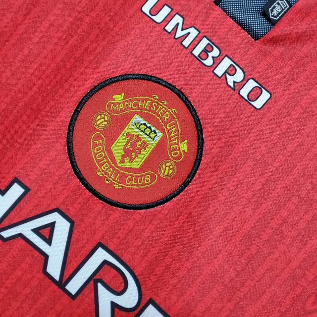 Camisa Manchester United Retrô 1996 Vermelha